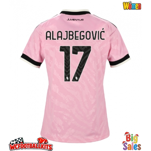 Juventus Kerim Alajbegovic #17 Replica Away Stadium Shirt for Women 2026-27 Short Sleeve